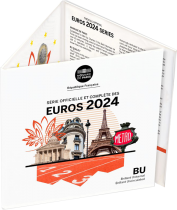 French Mint BU Euro 2024 (MDP) box set - Nouvelles Faces