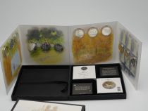 French Mint Coffret Sempe 2014 - 12 X 10 Euros et 2 x 50 Euros -  Argent