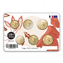 French Mint Nouvelles Faces Nationales - Sextuple box set BU 2023-2024 (MDP)