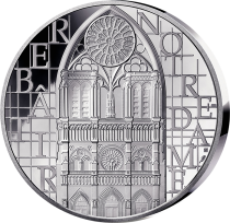 French Mint Rebuilding Notre Dame - 25 Euros Silver Proof 2024 - French Excellence (MDP)