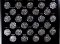 French Mint Regional Euro Set 2012 - 27 x 10 Euros - Silver