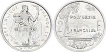 French Pacific Territories 2 Francs - Liberty - Landscape -  1979