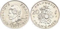 French Pacific Territories 20 Francs - Marian - 1977