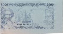 French Pacific Territories 5000 Francs - Bougainville - Uniface proof