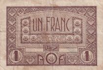 French West Africa 1 Franc - Brown - ND (1944)