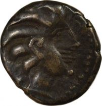 Gaul Aedui - Denarius with Lyre - Bibracte, Ist Century BC