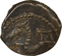 Gaul Allobroges - Denarius with Seahorse, Head left- Ist Century BC