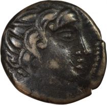 Gaul Carnutes / Pictones / Bituriges  - Drachm with Horseman and Hand - Ist Century BC