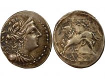 Gaul Massalia - Light Drachm, Lion left - 130 / 120 BC