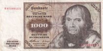 Germany (Federal Rep.) 1000 Deutsche Mark - Johannes Schöner by Lucas Cranach - 1960