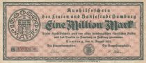 Germany 1 000 000 mark - City of Hamburg - Serial B - 1923