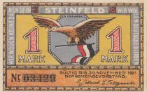 Germany 1 Mark - State of Steinfeld - 30-11-1921 - Number 03429