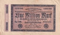 Germany 1 million Mark - 25/07/1923 - Serial Ka-DB