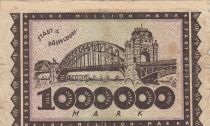 Germany 1 million Mark - City of Dusseldorf - Reihe IIII - 1923