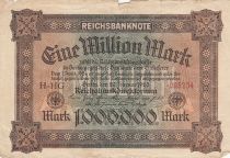 Germany 1 Millionen Mark  - 1923 - Serial HG-HG