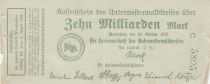 Germany 10 Milliarden Mark - State of Montabaur - 10-10-1923 - Number 5805