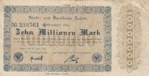 Germany 10 Millionen Mark - State of Aachen - 20-07-1923 - Number 233561