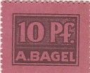 Germany 10 Pfenning - A. Bagel Dusseldorf