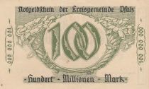 Germany 100 millionen Mark - City of Pfalz - Number 670747 - 1923