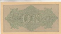 Germany 1000 Mark Dk green on green and lilac - 1922 - serial ca-xb