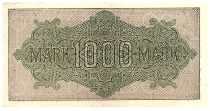 Germany 1000 Mark Dk green on green and lilac - 1922 - serial Db-KH