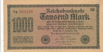 Germany 1000 Mark Dk green on green and lilac - 1922 - serial Va-BB