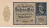 Germany 10000 mark - Portrait by Albrecht Dürer - Reichsbanknote - Serial 14n