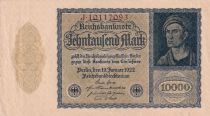 Germany 10000 mark - Portrait by Albrecht Dürer - Reichsbanknote - Serial J - 1922