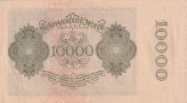 Germany 10000 mark - Portrait by Albrecht Dürer - Reichsbanknote - Serial J - 1922