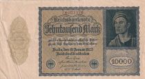 Germany 10000 mark - Portrait by Albrecht Dürer - Reichsbanknote - Serial m - 1922