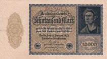 Germany 10000 Mark Portrait of man by Durer - 1922 - Serial 21N.