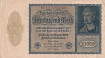 Germany 10000 Mark Portrait of man by Durer - 1922 - Serial K.11