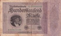 Germany 100000 Mark Gisze - 1923 - Serial G.03