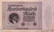 Germany 100000 Mark Gisze - 1923 - Serial Q.01