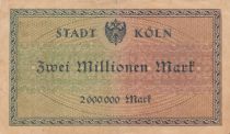 Germany 2 000 000 mark - City of Langquaid - Serial 1 - 1923