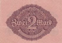 Germany 2 Mark - Darlehens-Kassenschein - 15-09-1922 - Pink paper