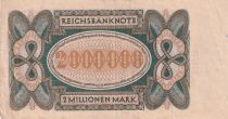 Germany 2 Millionen Mark  - 1923 - Serial 030733