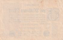 Germany 2 Millionen Mark - Black and Lilac - 09-08-1923 - Serial WB