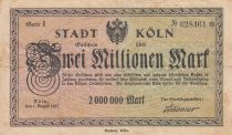 Germany 2 millionen mark - State of Koln - Number 628461 - 1923