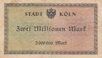 Germany 2 millionen mark - State of Koln - Number 628461 - 1923