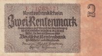 Germany 2 Rentenmark - 1937 - Serial E