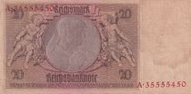 Germany 20 Reichsmark - Werner Von Siemens - 1929 - Serial A