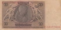 Germany 20 Reichsmark - Werner Von Siemens - 1929 - Serial C