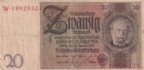 Germany 20 Reichsmark - Werner Von Siemens - 1929 - Serial W