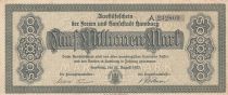 Germany 5 000 000 mark - City of Hamburg - Serial A - 1923