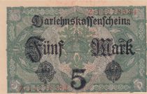 Germany 5 Mark - Woman, crown - 1917 - Serial Z - P.56b