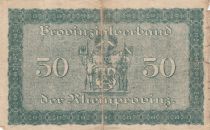 Germany 50 Mark - State of Dusseldorf - 1918 - Number 696338