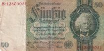 Germany 50 Reichsmark - David Hansemann - 1933 - Serial S