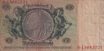 Germany 50 Reichsmark - David Hansemann - 1933 - Serial S