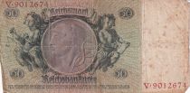 Germany 50 Reichsmark - David Hansemann - 1933 - Serial Y